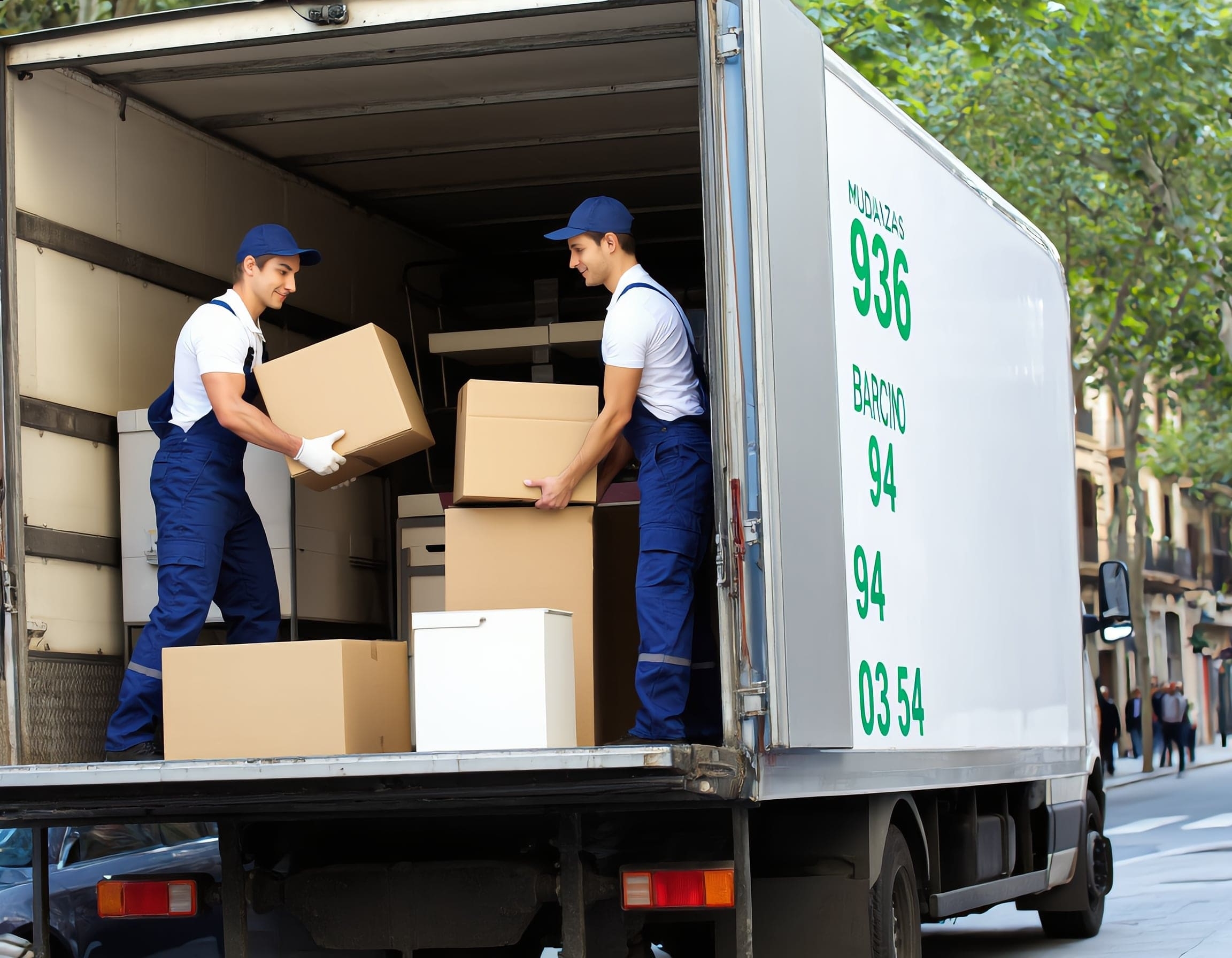 Soluciones económicas de mudanzas en Barcelona 